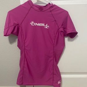 O’Neill Medium Pink Rash Guard
